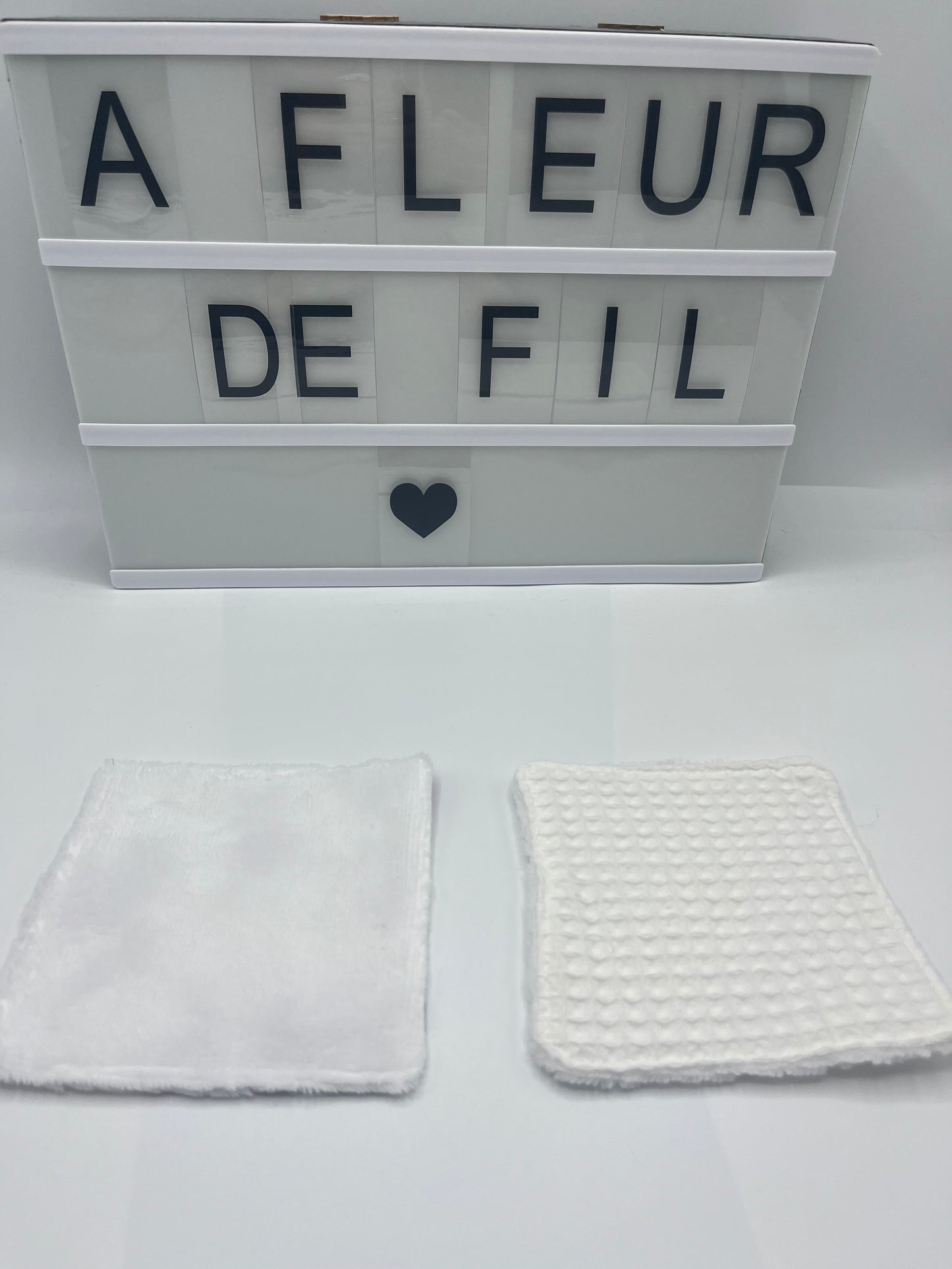 ~ Lingettes démaquillantes en bambou ~ Lilas ~