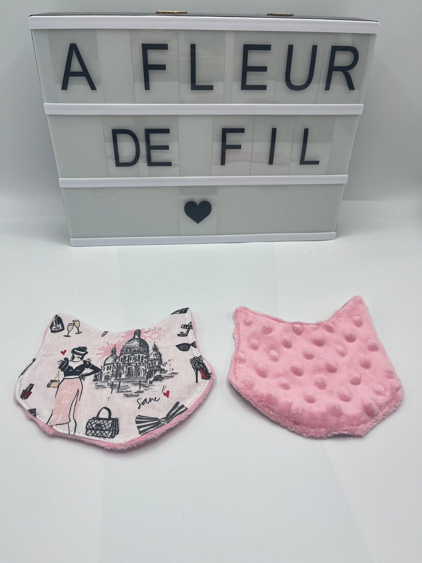 ~ Lingettes démaquillantes en microfibre ~ Lilas ~