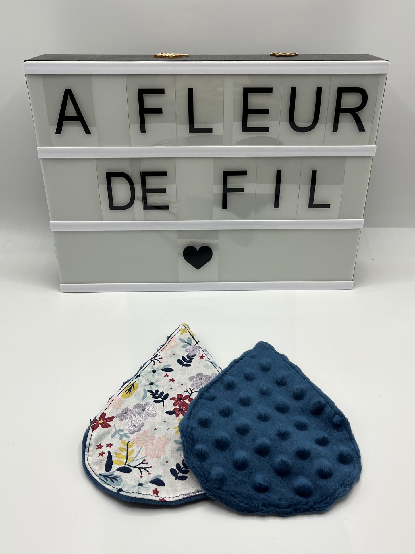 ~ Lingettes démaquillantes en microfibre ~ Lilas ~