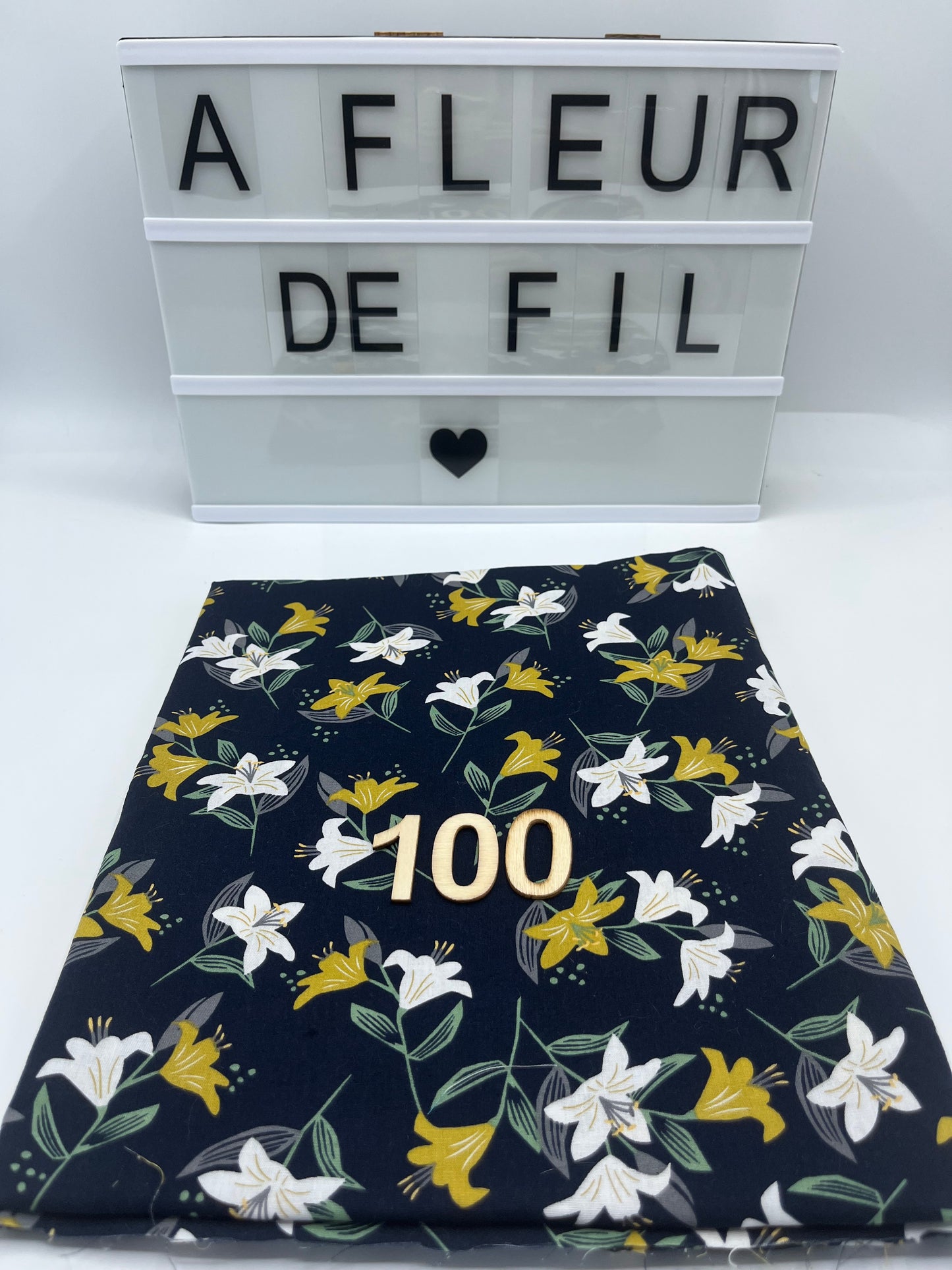 ~100~ Lys blanc et moutarde