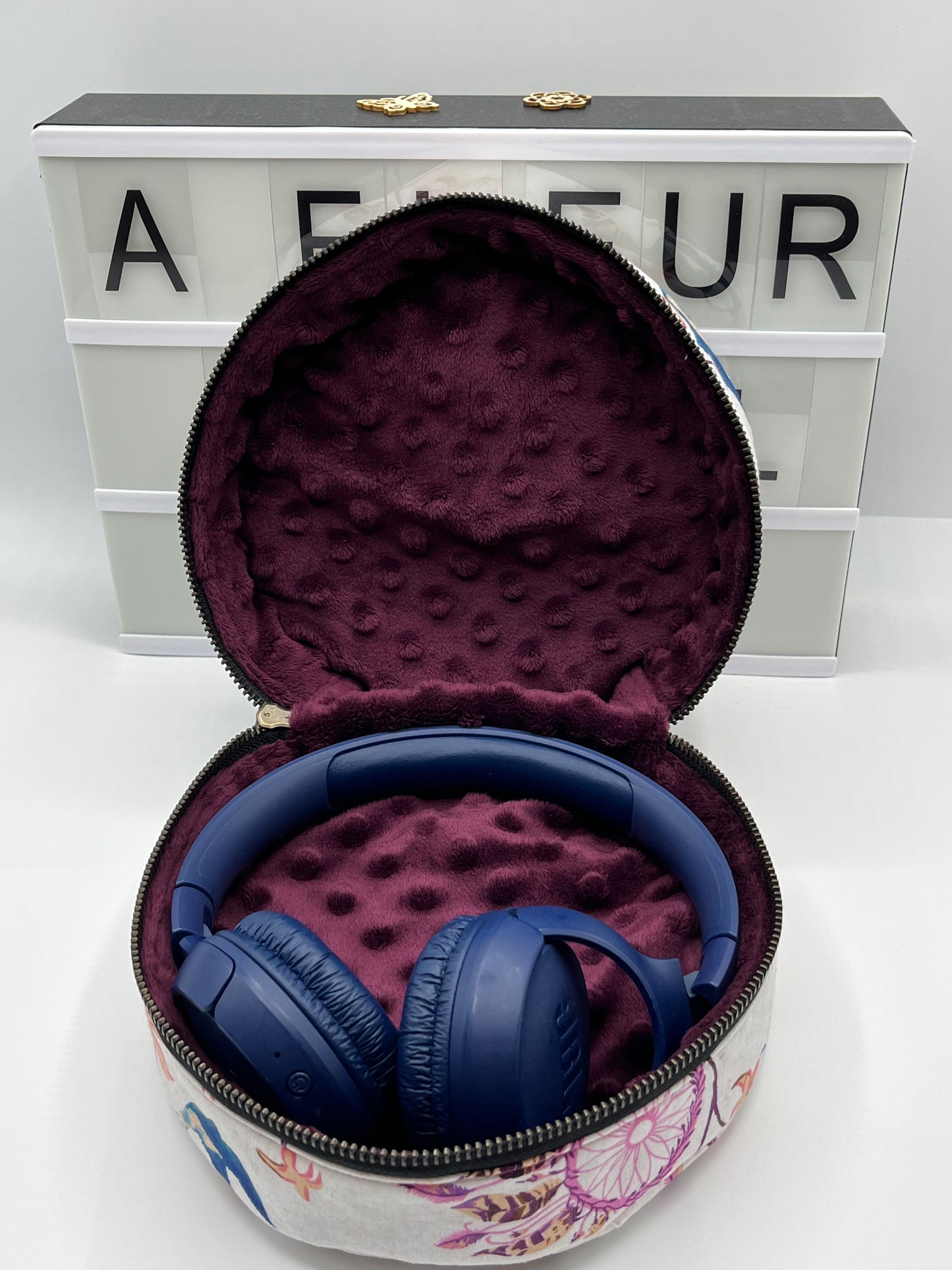 ~ Etui pour casque audio ~ Cassia ~