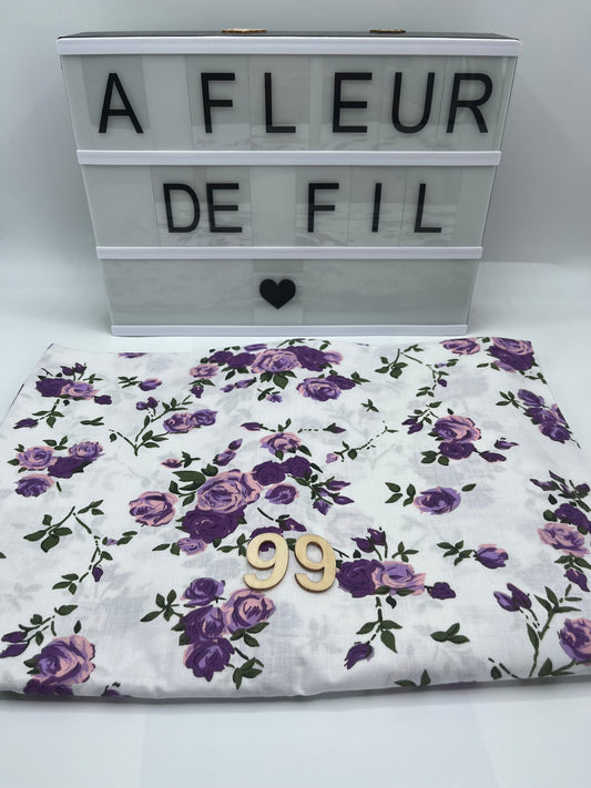 ~99~Fleurs violettes