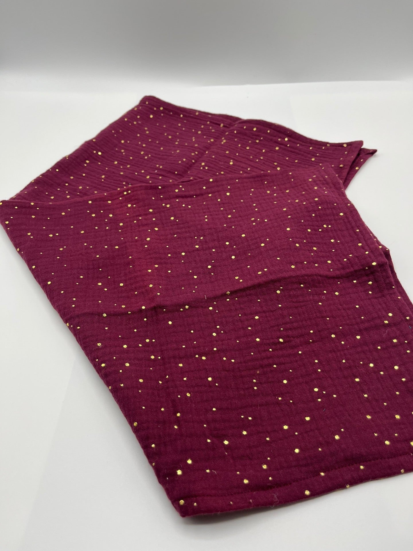 Lange bébé personnalisé – Double gaze de coton