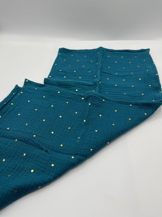 Lange bébé personnalisé – Double gaze de coton